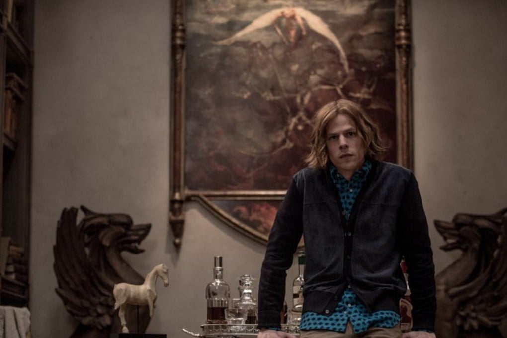 Jesse Eisenberg in Batman v Superman: Dawn of Justice.