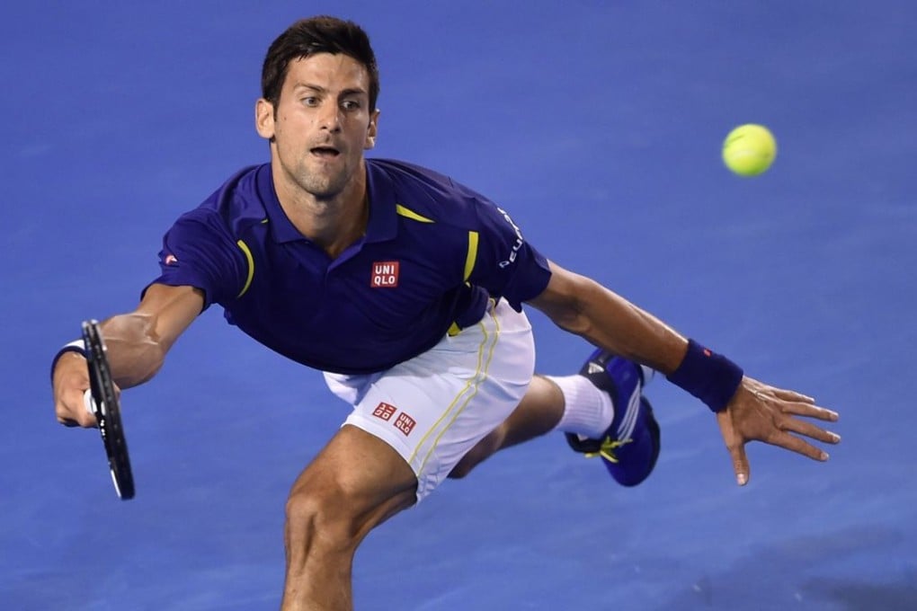 Novak Djokovic easily disposed of France's Quentin Halys in the second round of the Australian Open in Melbourne. Photo: AFP