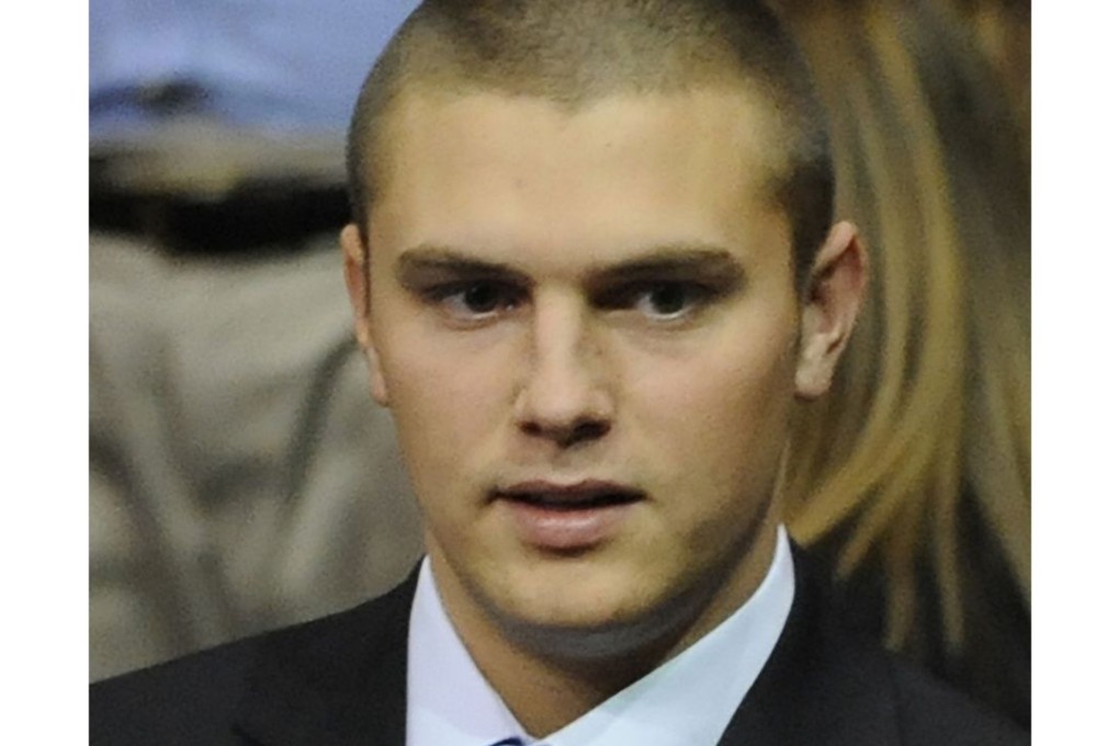 This file photo shows Track Palin, eldest son of Sarah Palin, at the Republican National Convention 2008 in St Paul, Minnesota. Photo: AFP