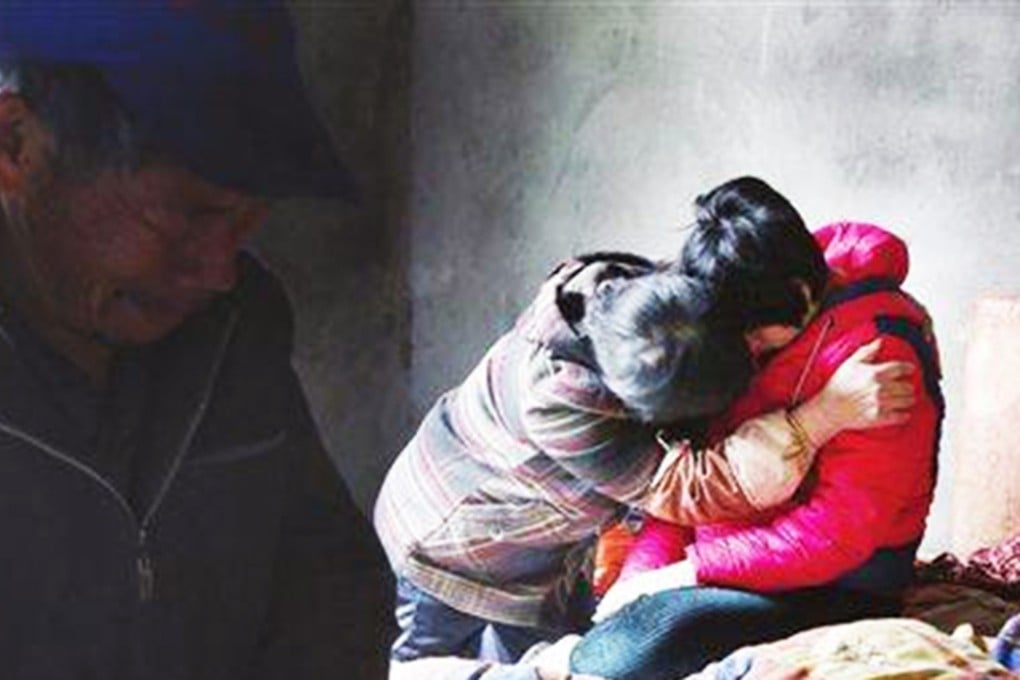 The victim is consoled by relatives. Photo: SCMP Pictures