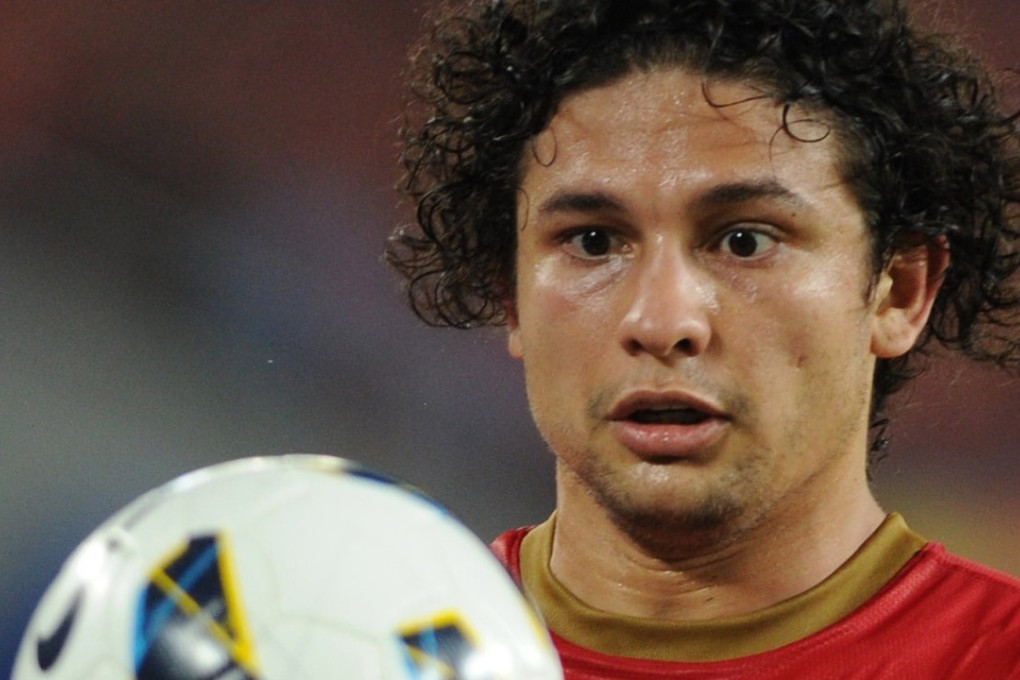 Elkeson of Guangzhou Evergrande has been sold to chinese Super league rivals Shanghai SIPG for around US$20 million. Photo: Xinhua