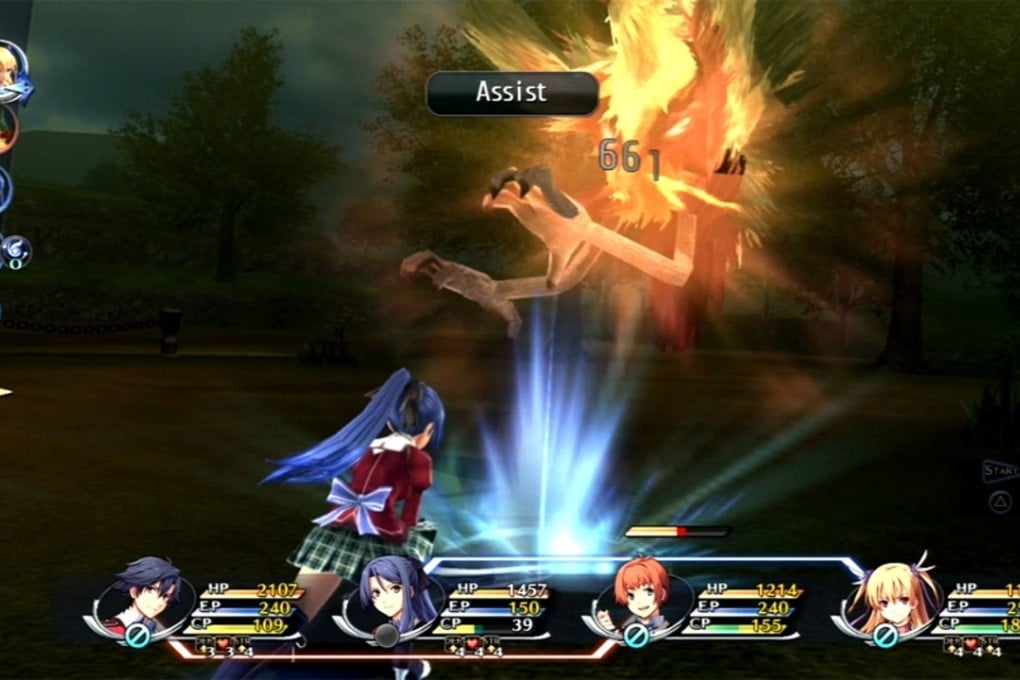 A still from The Legend of Heroes: Trails of Cold Steel.
