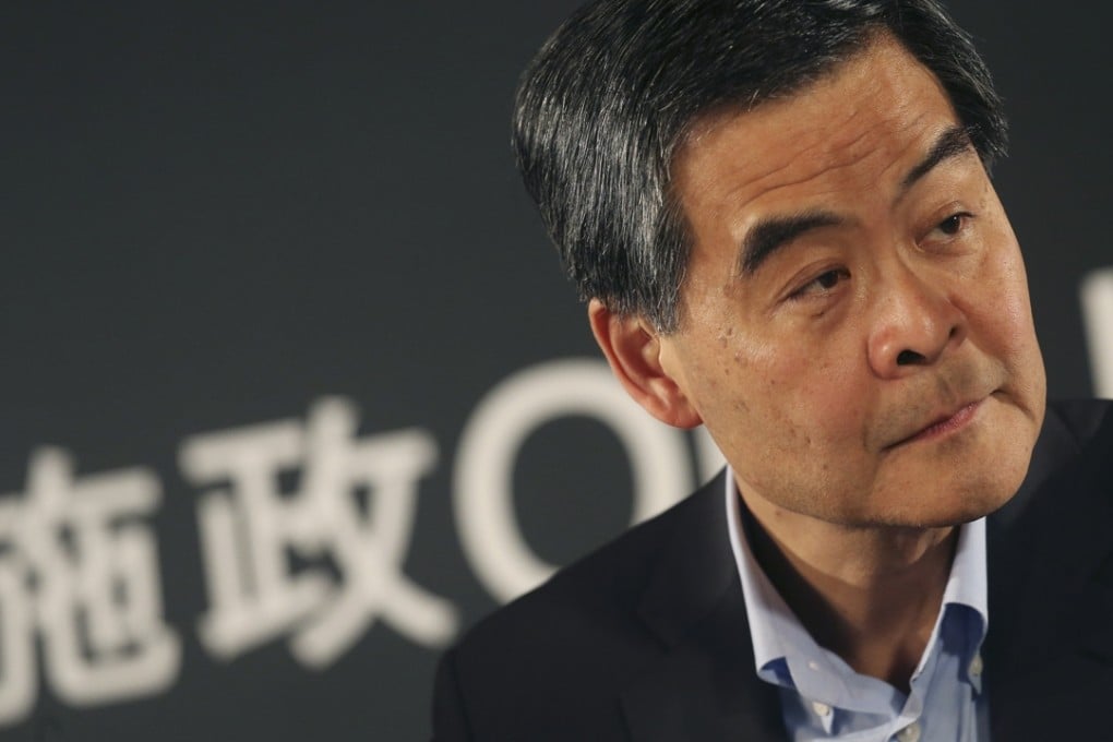 Leung Chun-ying’s support rating is at its lowest ever. Photo: David Wong