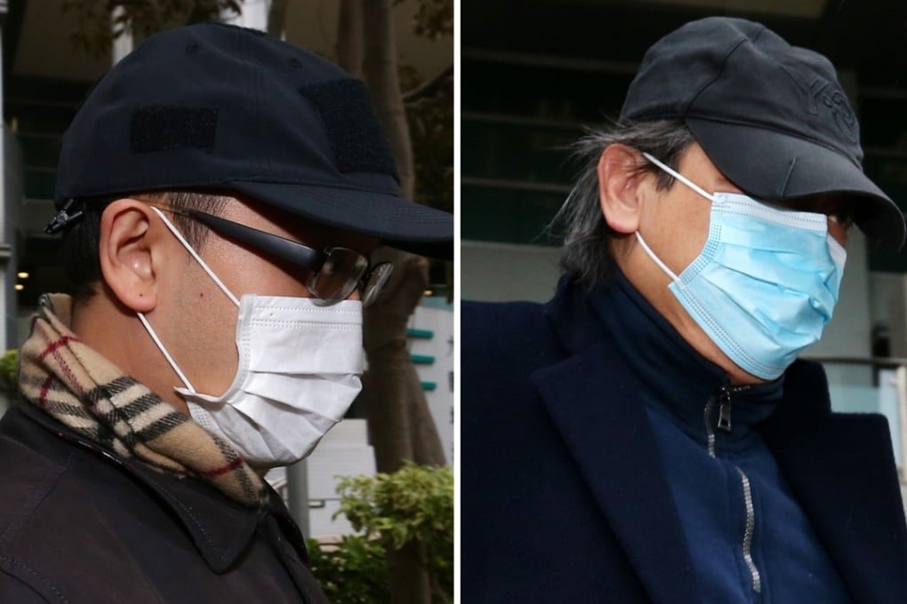 Lam Man-lok and Walter Kwan Poi-chi both admitted both charges Photo: K.Y. Cheng