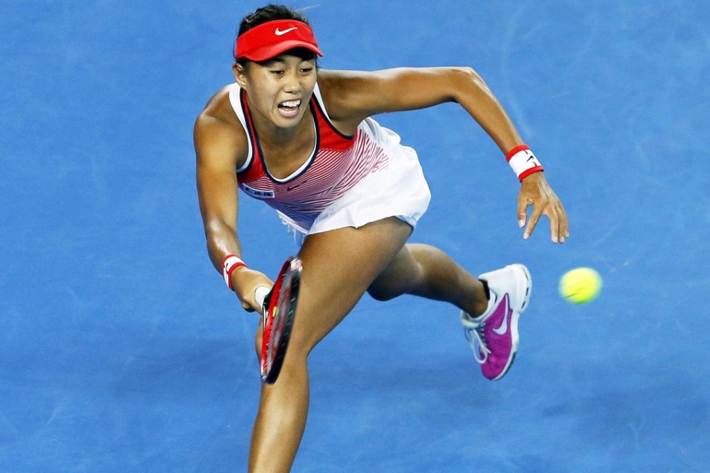 China’s Zhang Shuai is into the last 16 after beating Varvara Lepchenko at the Australian Open. Photo: EPA