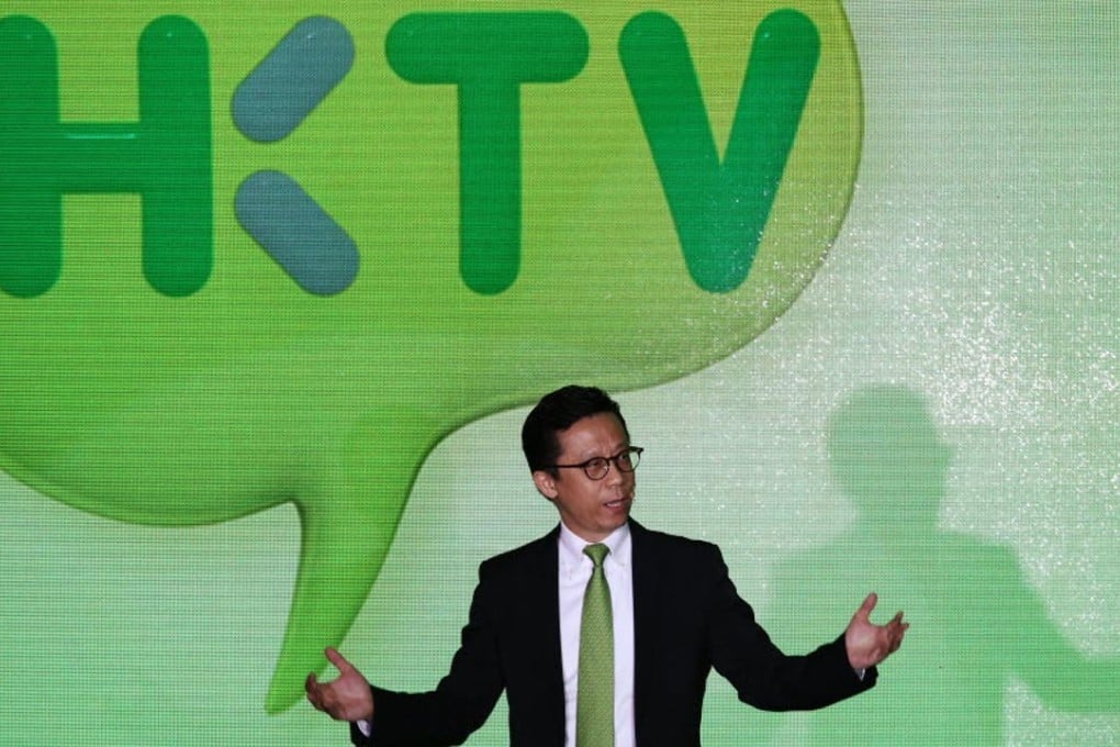 HKTV boss Ricky Wong Wai-kay said his company had suspended production of OTT content. Photo: Jonathan Wong