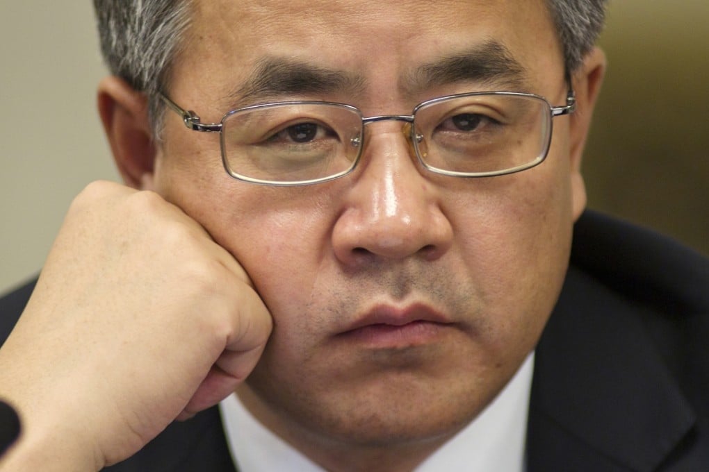 Guangdong party chief Hu Chunhua may find his political career limited if he fails to secure his province’s top GDP position. Photo: Simon Song