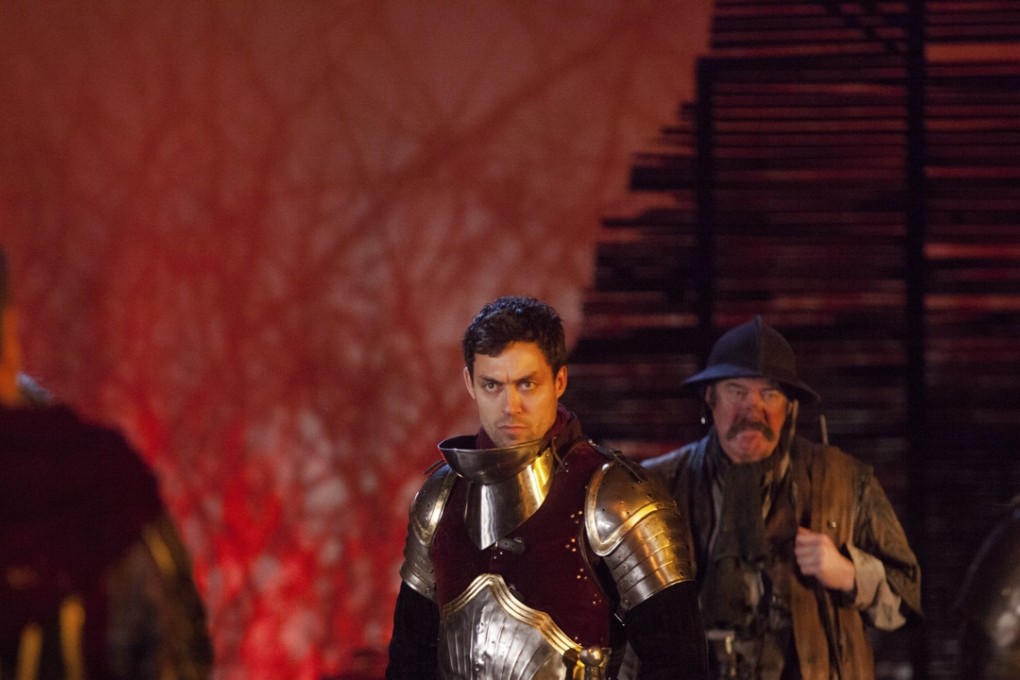 Alex Hassell plays Prince Hal in Henry IV, Parts I and II in the production being staged at the Hong Kong Arts Festival. Photo: Kwame Lestrade