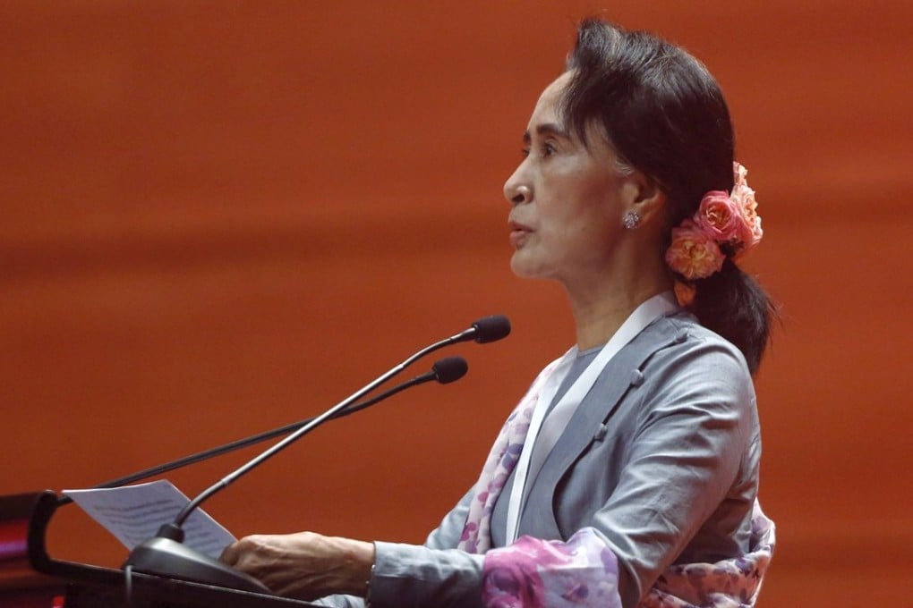 Myanmar pro-democracy leader Aung San Suu Kyi. Photo: Reuters