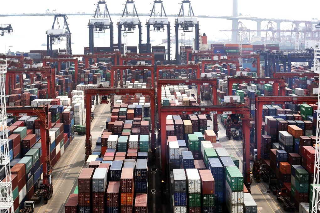 Kwai Tsing Container Terminals. Hong Kong’s exports declined in 2015. Photo: Felix Wong