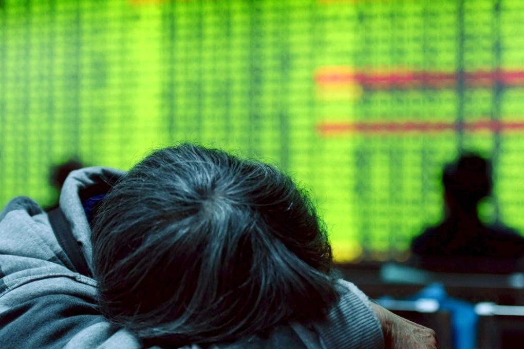 Chinese stocks have taken a hammering in past weeks as volatility has retuned to the market after last summer’s rout. Photo: Reuters