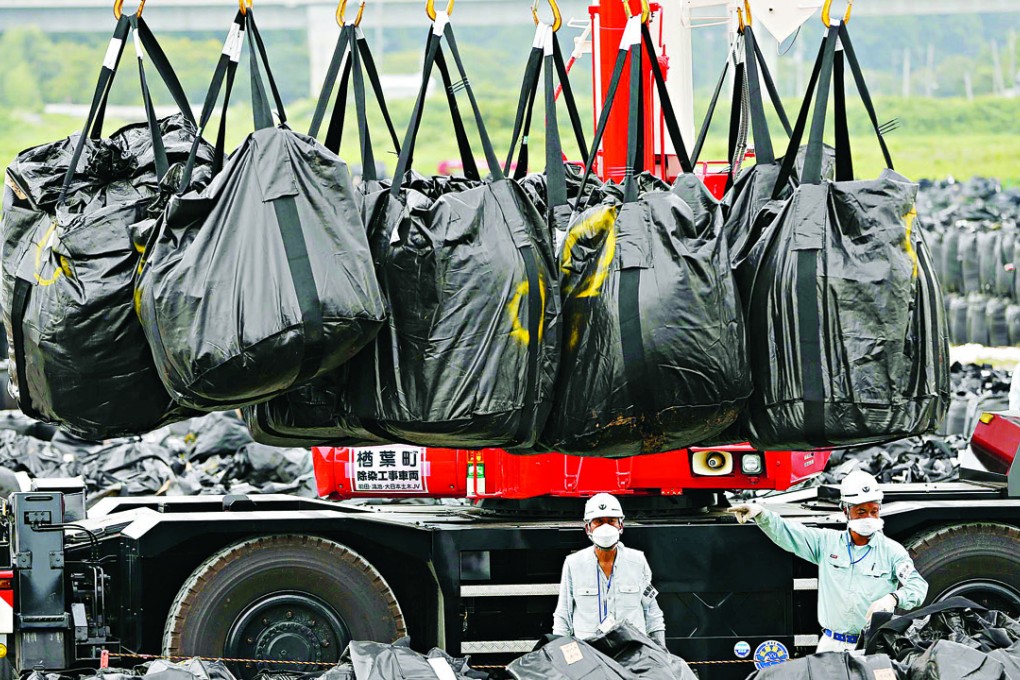 Radioactive waste is processed at Japanese a storage facility. Photo: Reuters