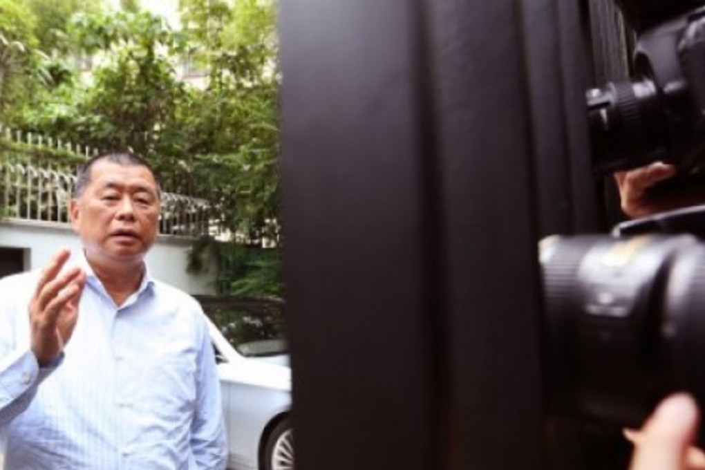 Lai, pictured at his residence in Kowloon, was attacked at the Admiralty protest site in November 2014. Photo: David Wong