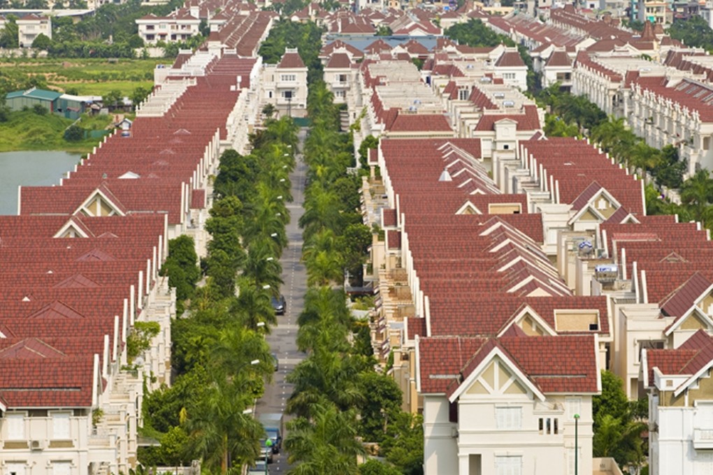 Part of the Ciputra gated complex outside Hanoi.