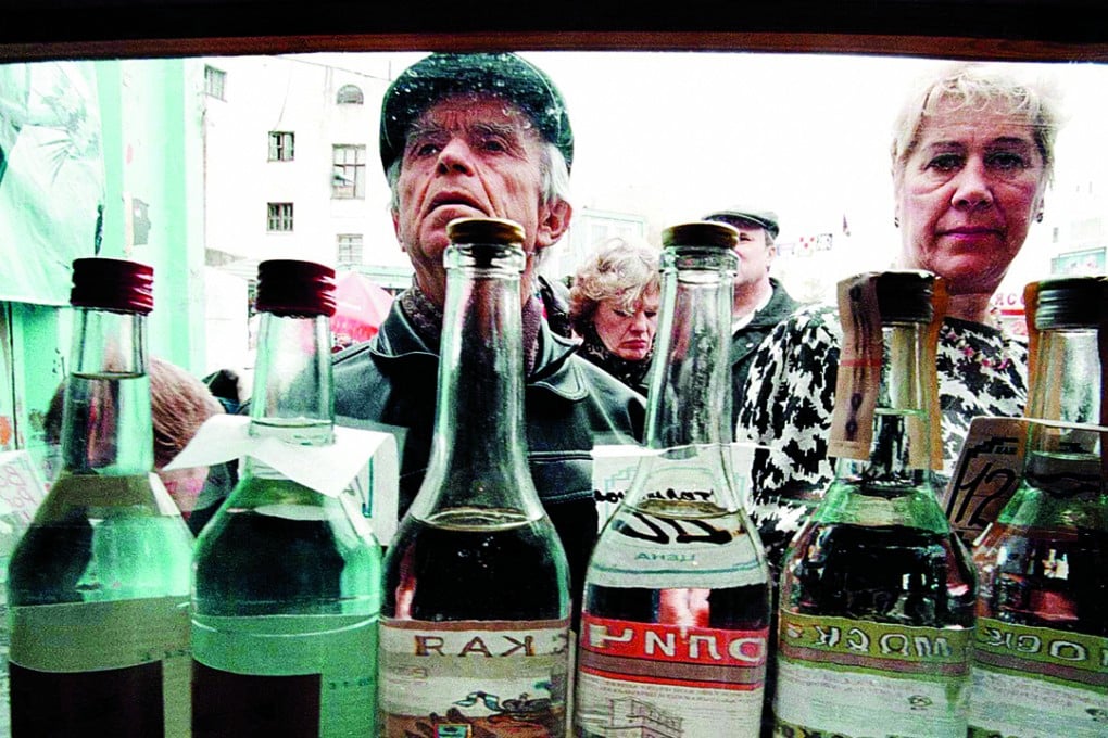 Vodka used to be sold in street kiosks in Moscow. Photo: AFP