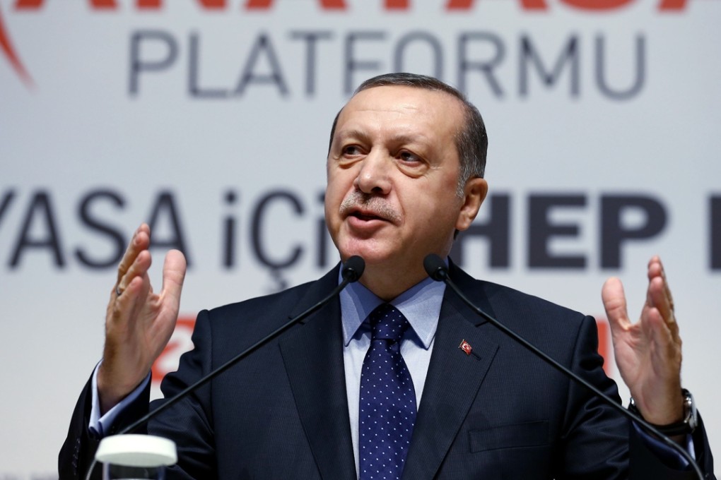 Turkey’s President Recep Tayyip Erdogan. Photo: AP