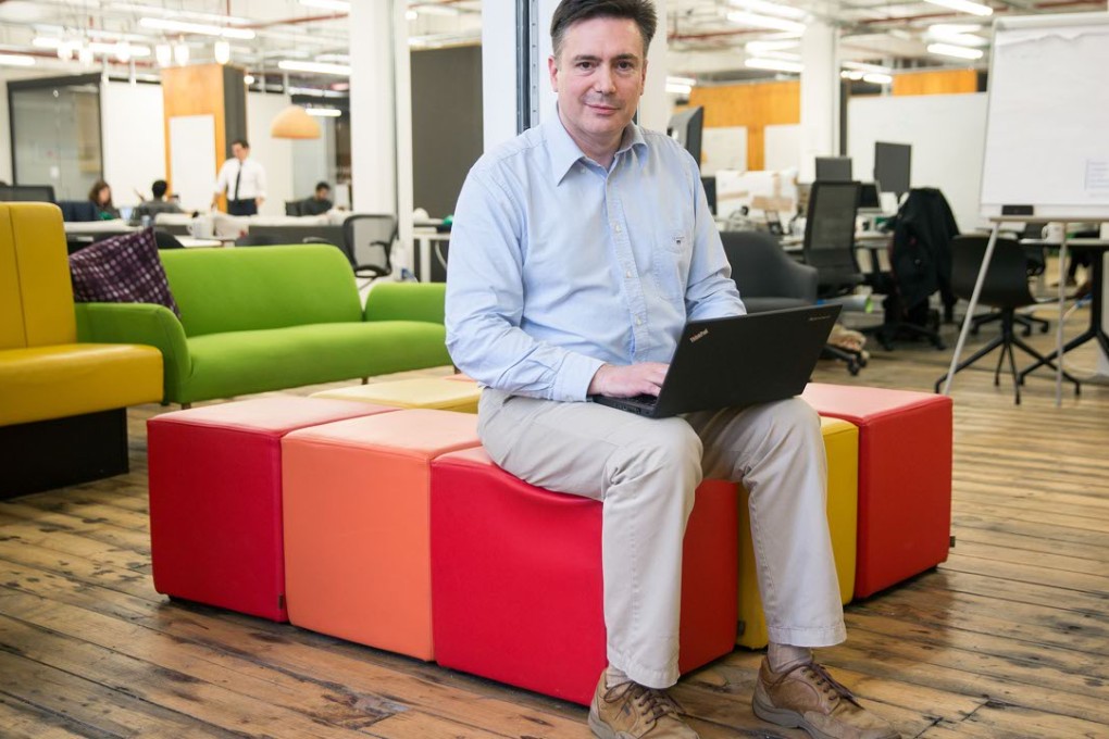 Lee Braine, a senior manager in Barclays’ investment bank at the Rise London accelerator. Photo: Bloomberg