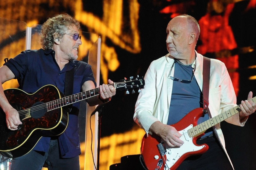 Generation gap: Aged rockers Roger Daltrey and Pete Townshend of The Who