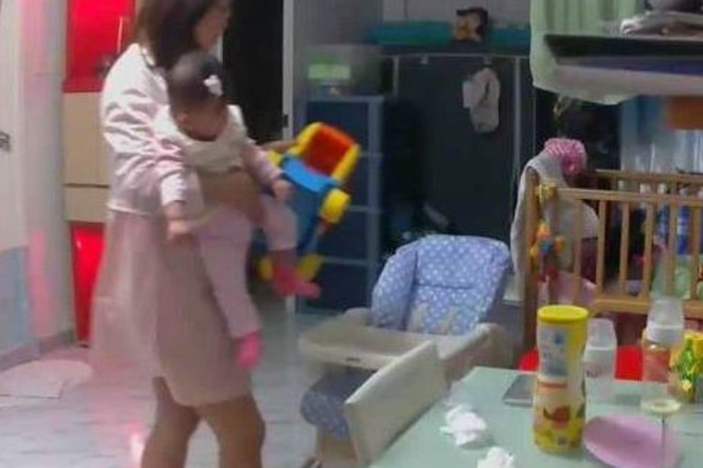 This screenshot was taken on January 10 at 6.36pm in Hong Kong’s Central district. The camera was connected to the Netvigator network. The woman has no idea she is being watched. As with all of these images, the Post has removed the IP address attached in the listing. Photo: Shodan