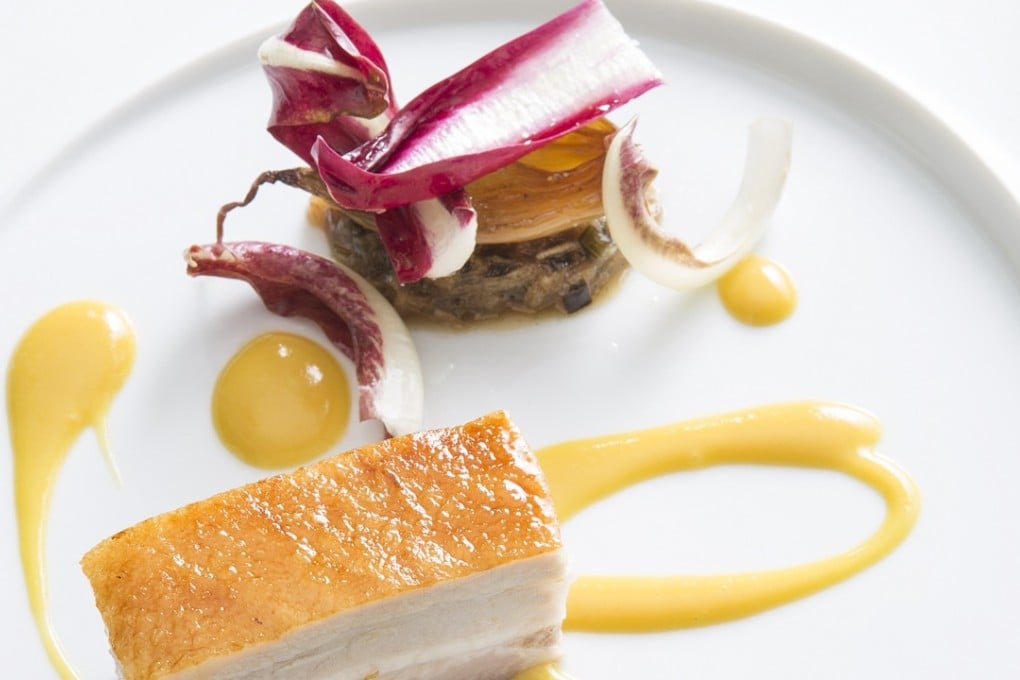 Duck with onion compote at Mirazur. Photo: Mirazur