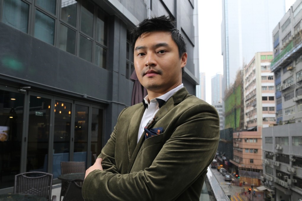 Bosco Law Ching-kit, deputy chairman and chief executive of LAWSGROUP, at D2 Place in Cheung Yee Street, Lai Chi Kok. Photo: Dickson Lee.