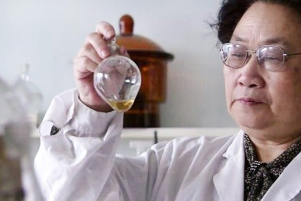 Chinese chemist Tu Youyou knows better than most how absurd it is to claim that women are inferior in science. She jointly won the Nobel Prize for medicine last year for her discoveries in treating malaria. Photo: SCMP Pictures