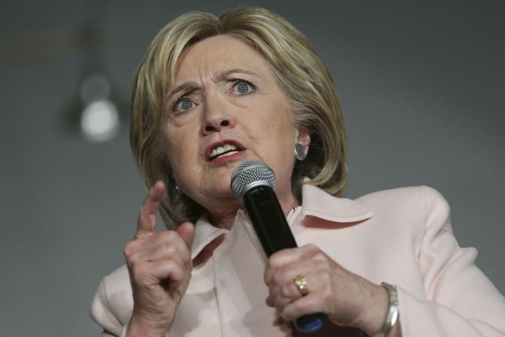 Hillary Clinton, former Secretary of State and 2016 Democratic presidential candidate. Photo: Bloomberg