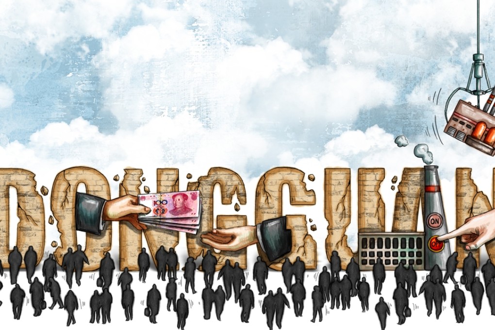 At least 72,000 firms shut their plants in Dongguan between 2008 to 2012. Photo: SCMP Pictures