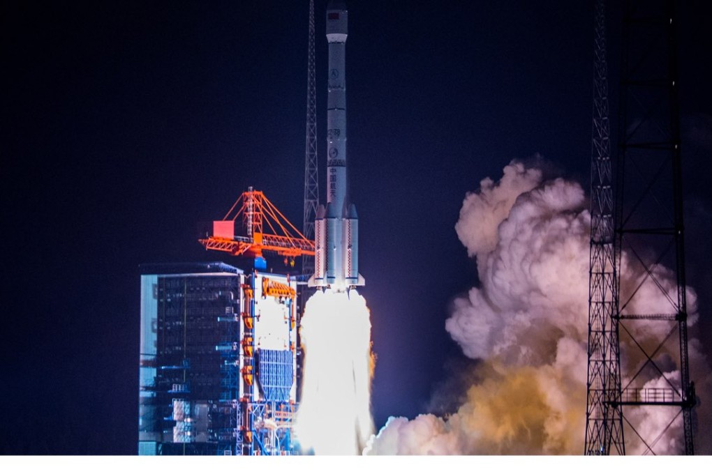 A satellite is launched from southwest China's Sichuan Province as Hong Kong-listed CMMB Vision Holdings has formed a joint venture with a state-controlled company to establish China’s first satellite-based mobile broadcasting service. Photo: Xinhua