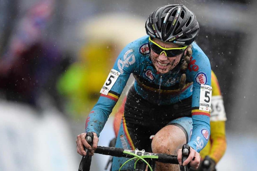Belgian Femke Van Den Driessche is denying she knew her bike was motorised. Photo: AFP