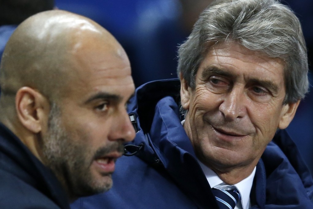 Manchester City coach Manuel Pellegrini is ready to hand the reins to Pep Guardiola who will take over in July. Photo: AP