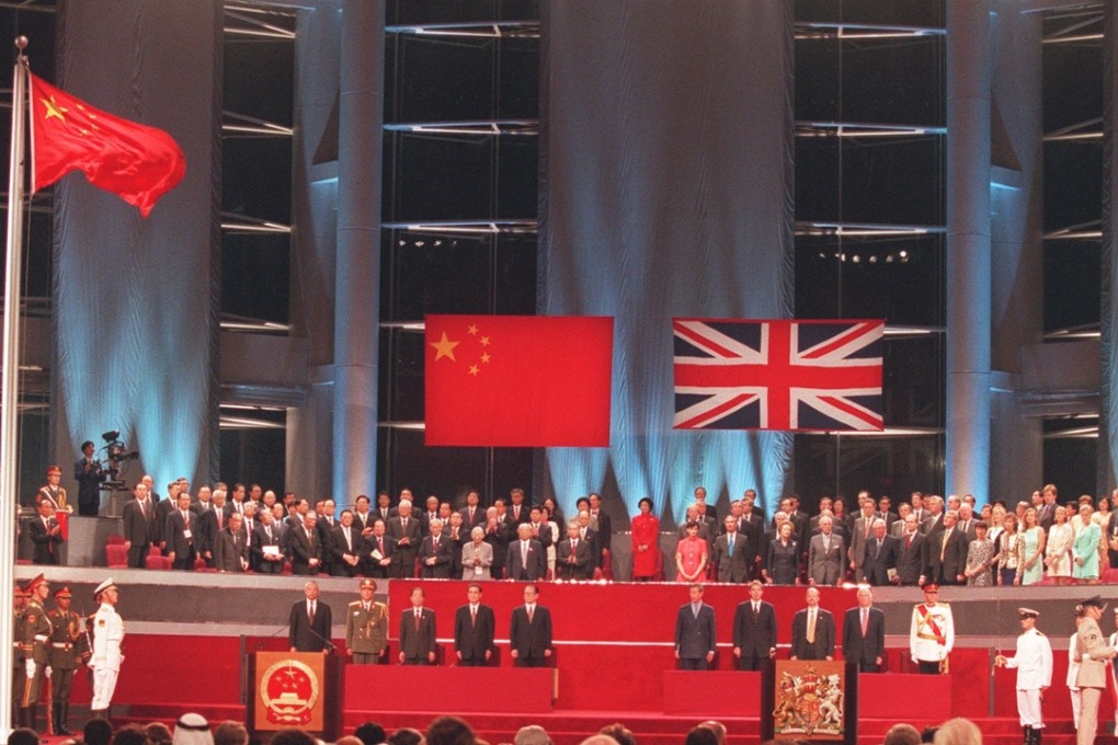 The anniversary of the handover is not such an occasion; it ignores the 156 years of British rule that made Hong Kong what it is today. Photo: AFP