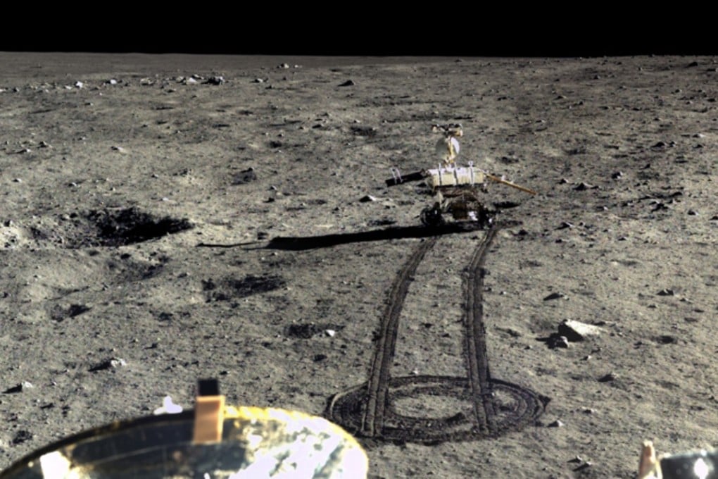 China’s lunar rover Yutu explores the moon’s surface. Photo: Chinese Academy of Sciences/China National Space Administration/The Science and Application Centre for Moon and Deepspace Exploration/Emily Lakdawalla