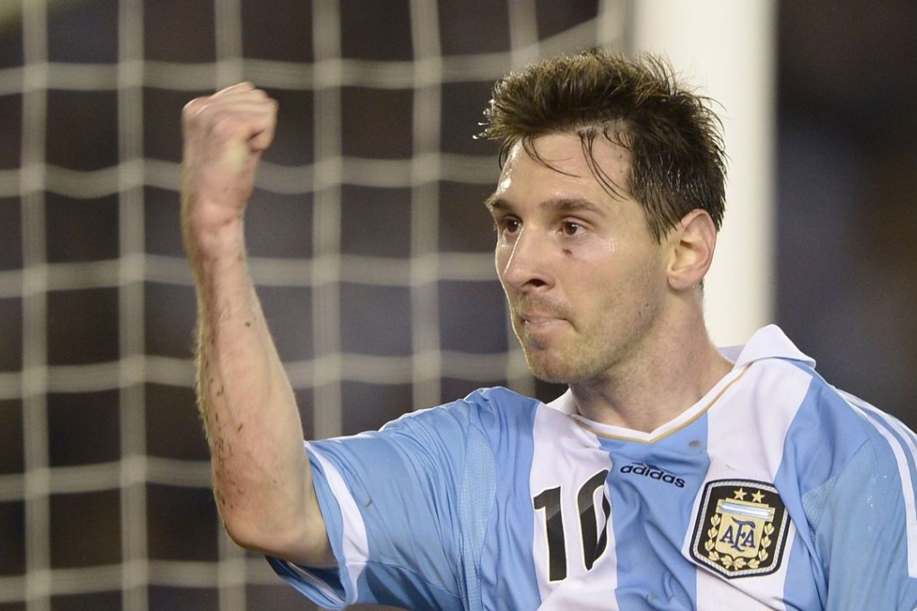 Argentine forward Lionel Messi will not be appearing for his country at the 2016 Olympics in Rio. He helped Argentina to the gold medal at the 2008 Games in Beijing. Photo: AFP