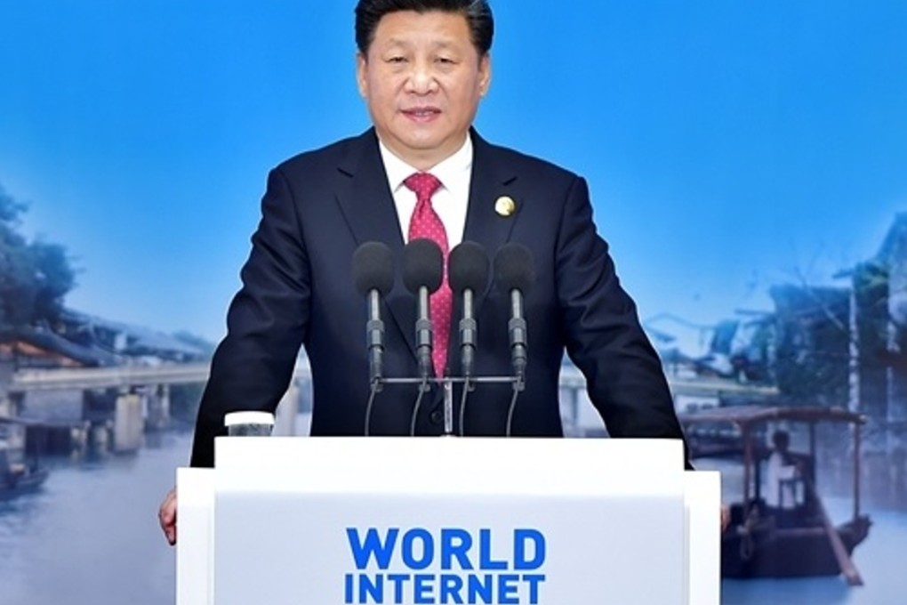 China will be one of many ‘stakeholders’ in the new model governing the Internet Corporation for Assigned Names and Numbers (ICANN).二Chinese President Xi Jinping said last year at the World Internet Conference that each country has the right to choose its own approach in internet governance. Photo: SCMP Pictures