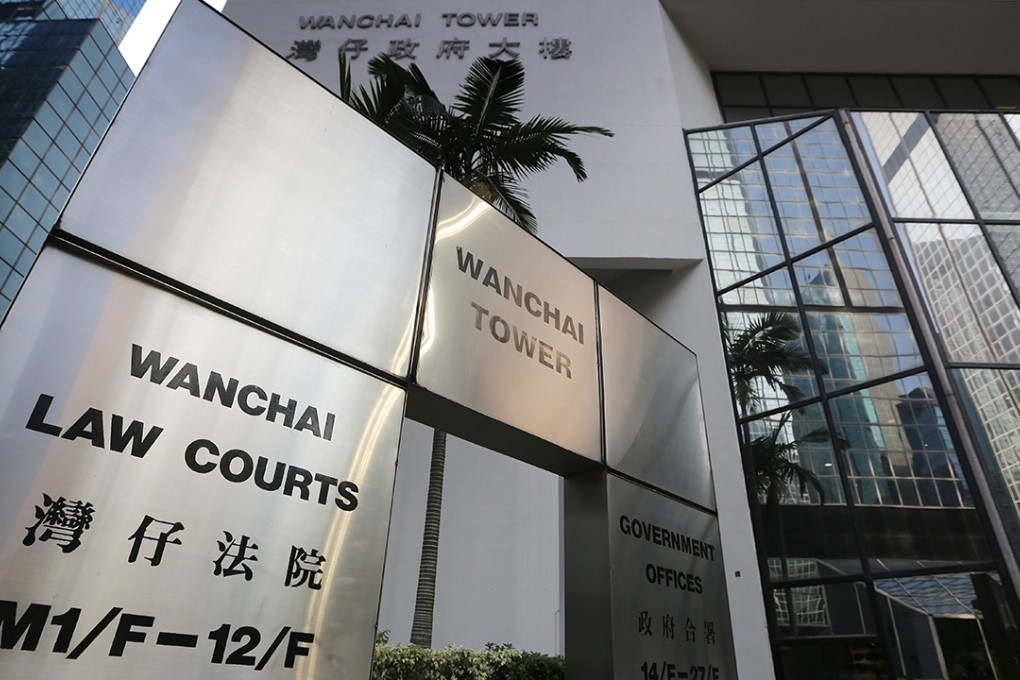 The woman appeared at the District Court, in Wan Chai. Photo: Sam Tsang