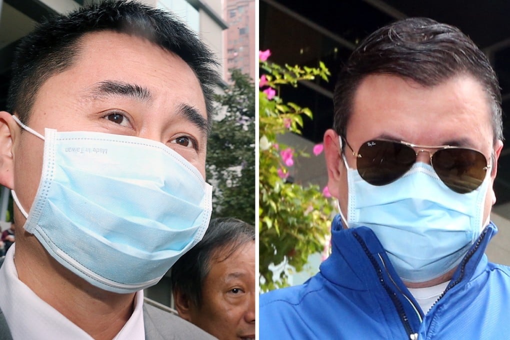 Mainland tour escort Liu Yang (left) and Hong Kong guide Ricky Woo face assault charges. Photos: David Wong