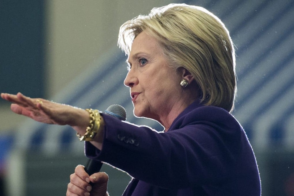 Democratic presidential front runner Hillary Clinton. Photo: EPA