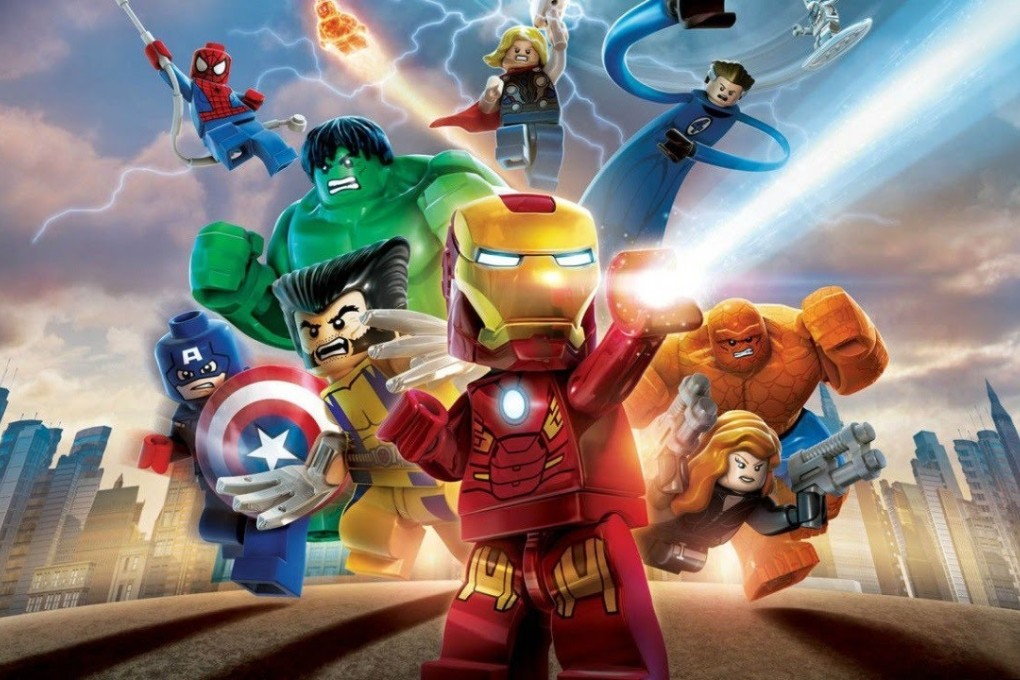 Lego marvel avengers movie sale