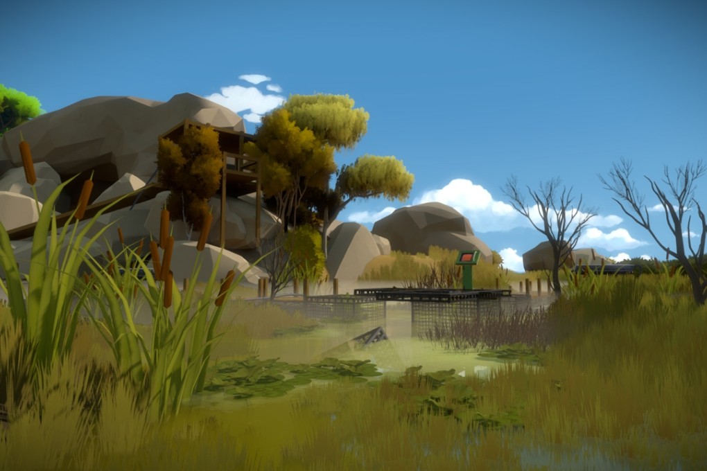 Screenshot from The Witness.