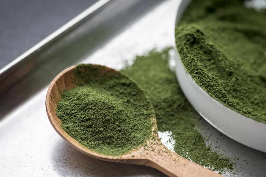 Marine plankton starts out in powdered form.