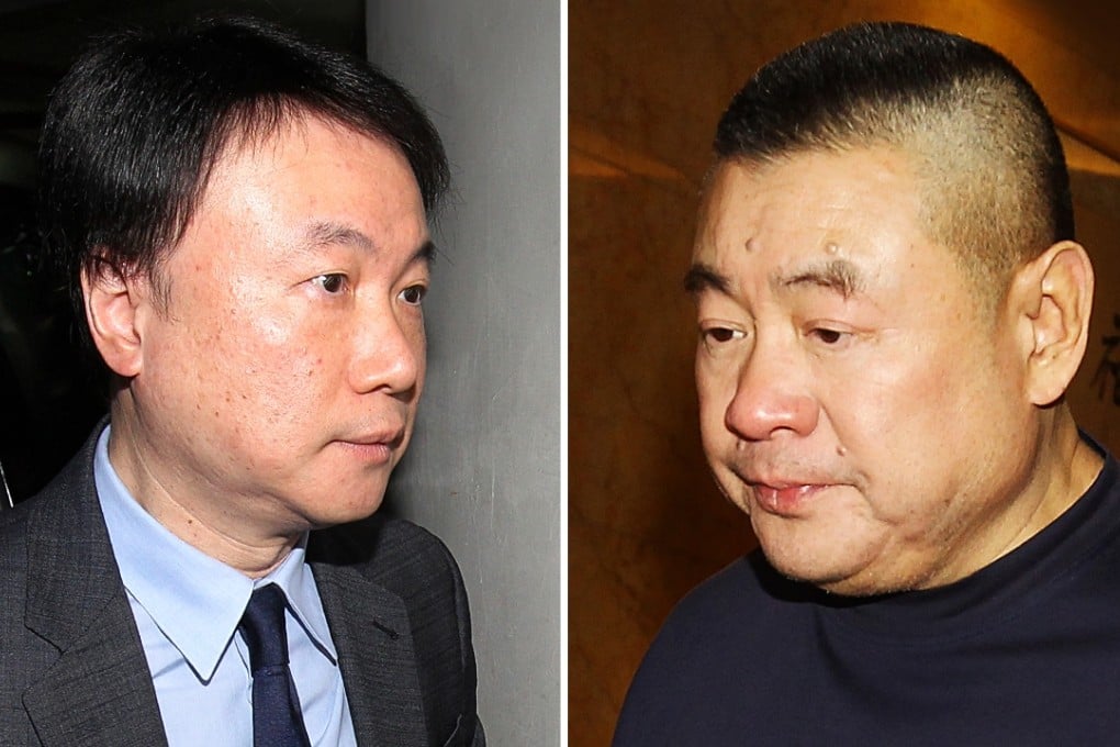 Steven Lo (left) and Joseph Lau could be sent to Macau to serve jail time if the legal agreement is retroactive. Photos: Dickson Lee