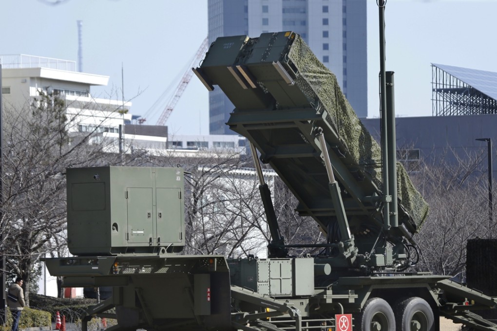 A file photo of a Patriot missile unit deployed in Tokyo. Japan. Photo: AP