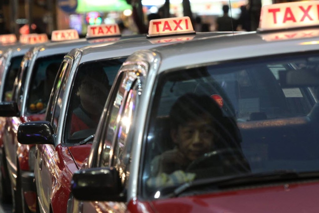 The price of a Hong Kong taxi licence has dropped significantly since last year. Photo: May Tse