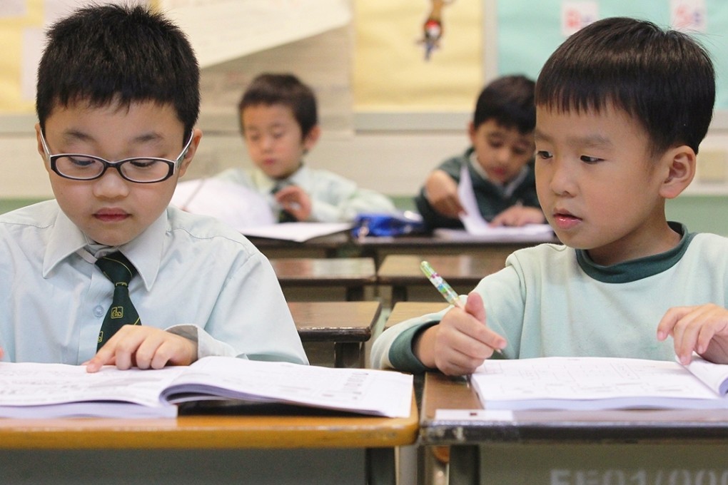 An Education Bureau goal for primary school pupils to be able to read simplified characters is courting controversy. Photo: Nora Tam