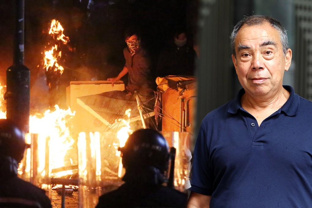 James Elms, who retired as a senior superintendent, witnessed the violence of 1966 at first hand. Photo: Jonathan Wong