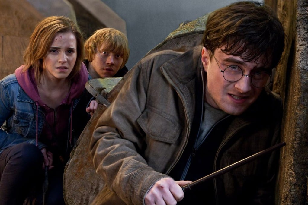 Emma Watson, Rupert Grint and Daniel Radcliffe are shown in a scene from “Harry Potter and the Deathly Hallows: Part 2”. Photo: AP