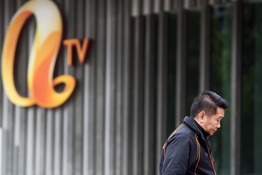 ATV’s licence expires in April, but there are fears it may not be able to continue broadcasting until then. Photo: Felix Wong