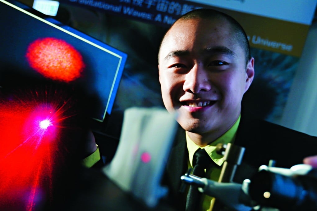 Professor Tjonnie Li is hoping that his research will bring dividends for research into physics at Chinese University. Photo: Felix Wong