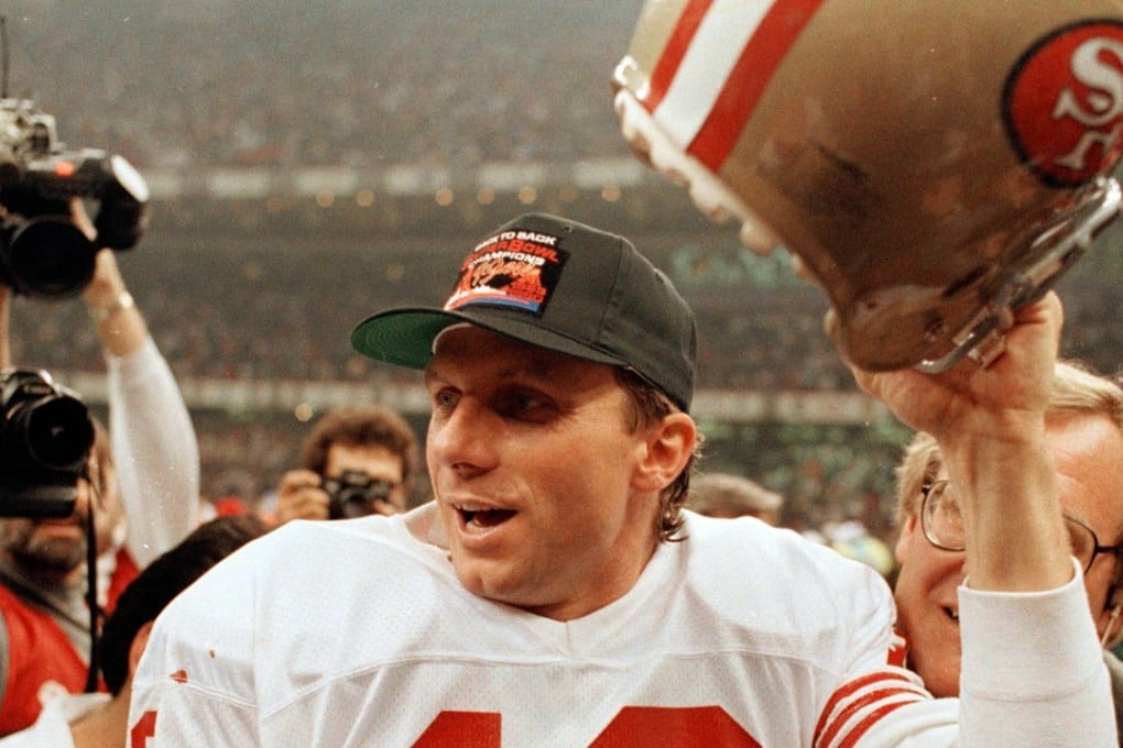 San Francisco quaterback legend Joe Montana is mostly in pain these days after a stellar career. Photo: AP